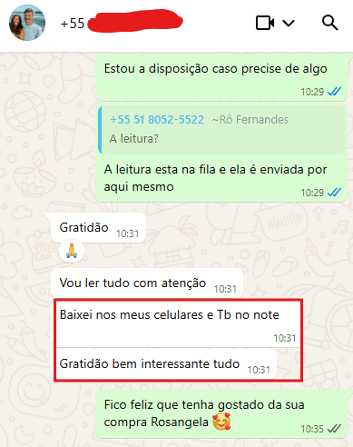 Depoimento de aluno 3
